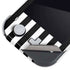 White and Black Stripes Nintendo Switch Lite Skin